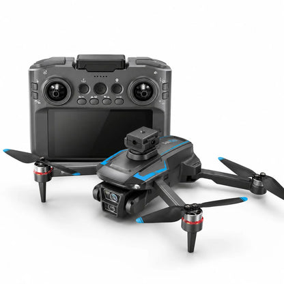 L5 MAX GPS Drone with 8K HD Camera & Screen Remote Controller | Foldable Long-Range Quadcopter | Dual Camera Aerial Photography Drone